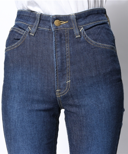 Lee（リー）の「【Lee×Discoat】コラボデニムハイウエストスキニー（デニムパンツ・レディース・ブルー/ネイビー・SMALL/MEDIUM/X-SMALL）」の5枚目の写真