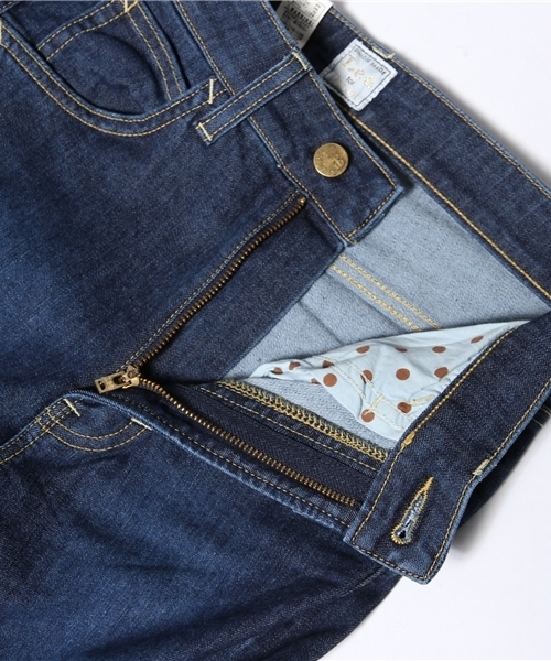 Lee（リー）の「【Lee×Discoat】コラボデニムハイウエストスキニー（デニムパンツ・レディース・ブルー/ネイビー・SMALL/MEDIUM/X-SMALL）」の9枚目の写真