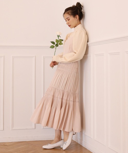 one after another NICE CLAUP（ワンアフターアナザーナイスクラップ）の「ヒールアップバレエシューズ（バレエシューズ・レディース・レッド/ゴールド/ホワイト系その他・SMALL/MEDIUM/LARGE）」の21枚目の写真