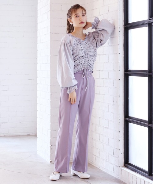 one after another NICE CLAUP（ワンアフターアナザーナイスクラップ）の「ヒールアップバレエシューズ（バレエシューズ・レディース・レッド/ゴールド/ホワイト系その他・SMALL/MEDIUM/LARGE）」の18枚目の写真