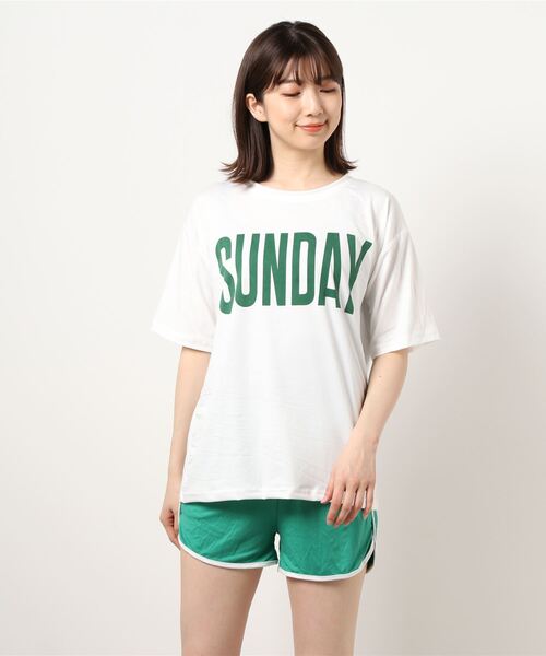 Liberta スポーツウェアセット Tシャツとショートパンツ dzdx21132-01.jpg