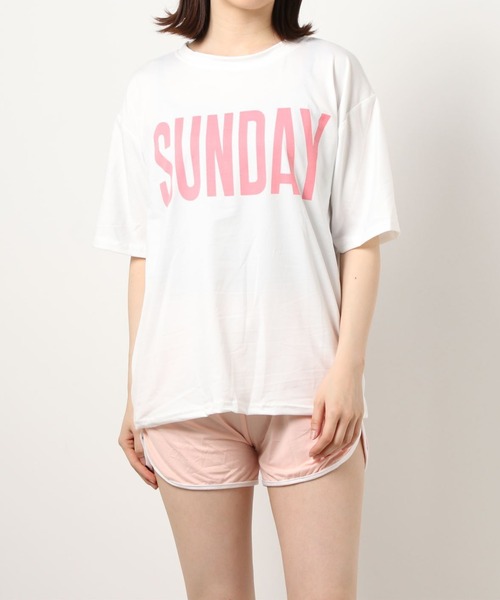 Liberta スポーツウェアセット Tシャツとショートパンツ CHEATFULLDAYS（チートフルデイズ）の「レディース Tシャツ