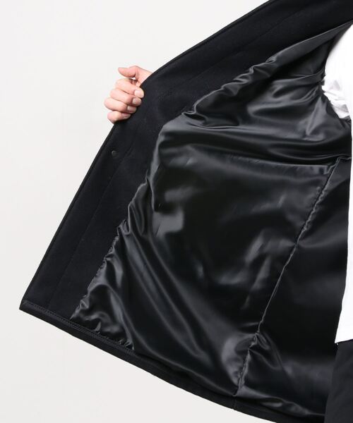 schott（ショット）の「SCT-735US HOODLESS D（ステンカラーコート・メンズ・ネイビー・40/38/36）」の4枚目の写真