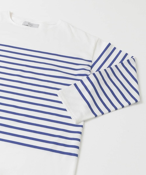 URBAN RESEARCH ROSSO MEN(アーバンリサーチロッソメン)の「フレンチボーダーバスクTシャツ(Tシャツ/カットソー・メンズ・ブルー系その他/ブラック系その他・MEDIUM/LARGE)」の6枚目の写真