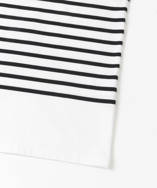 URBAN RESEARCH ROSSO MEN(アーバンリサーチロッソメン)の「フレンチボーダーバスクTシャツ(Tシャツ/カットソー・メンズ・ブルー系その他/ブラック系その他・MEDIUM/LARGE)」の3枚目の写真