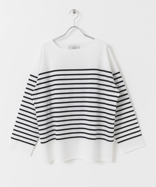 URBAN RESEARCH ROSSO MEN(アーバンリサーチロッソメン)の「フレンチボーダーバスクTシャツ(Tシャツ/カットソー・メンズ・ブルー系その他/ブラック系その他・MEDIUM/LARGE)」の19枚目の写真