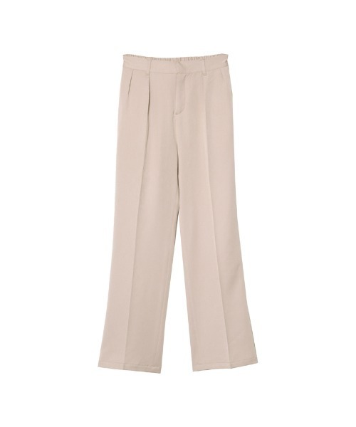 Re:EDIT（リエディ）の「リサイクルツイルセンタープレスルーズスラックス（スラックス・レディース・ブラック/ピンク/ミント/モカ/グレイッシュベージュ・MEDIUM/LARGE/SHORT/TALL）」の11枚目の写真