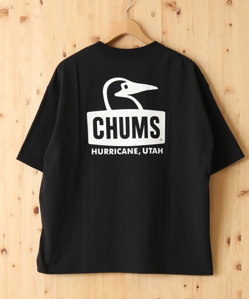 CHUMS（チャムス）の「【CHUMS×relume/チャムス】別注 バックプリント Tシャツ（Tシャツ/カットソー・メンズ・ブラック/ホワイト・LARGE/MEDIUM）」の2枚目の写真