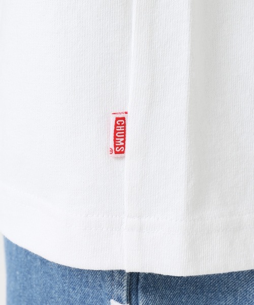 CHUMS（チャムス）の「【CHUMS×relume/チャムス】別注 バックプリント Tシャツ（Tシャツ/カットソー・メンズ・ブラック/ホワイト・LARGE/MEDIUM）」の15枚目の写真