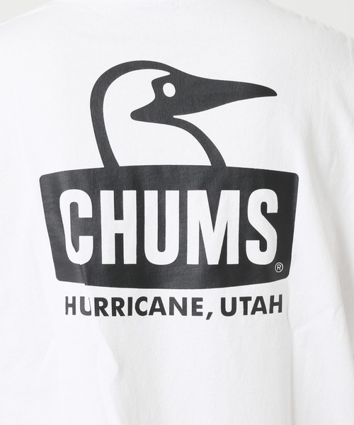 CHUMS（チャムス）の「【CHUMS×relume/チャムス】別注 バックプリント Tシャツ（Tシャツ/カットソー・メンズ・ブラック/ホワイト・LARGE/MEDIUM）」の10枚目の写真