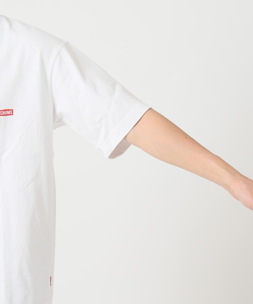 CHUMS（チャムス）の「【CHUMS×relume/チャムス】別注 バックプリント Tシャツ（Tシャツ/カットソー・メンズ・ブラック/ホワイト・LARGE/MEDIUM）」の12枚目の写真