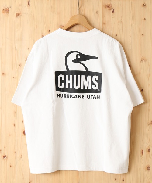 CHUMS（チャムス）の「【CHUMS×relume/チャムス】別注 バックプリント Tシャツ（Tシャツ/カットソー・メンズ・ブラック/ホワイト・LARGE/MEDIUM）」の22枚目の写真