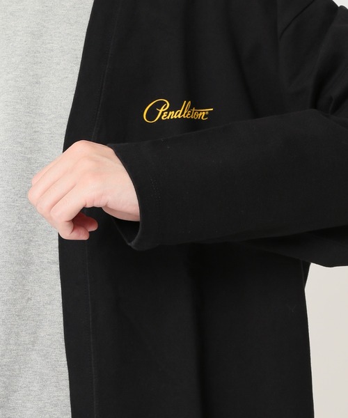 PENDLETON（ペンドルトン）の「【PENDLETON×JOURNAL STANDARD】別注 BACK PRINT カーディガン（カーディガン/ボレロ・メンズ・ブラック系その他/ホワイト/ブラック・LARGE/MEDIUM/X-LARGE）」の13枚目の写真