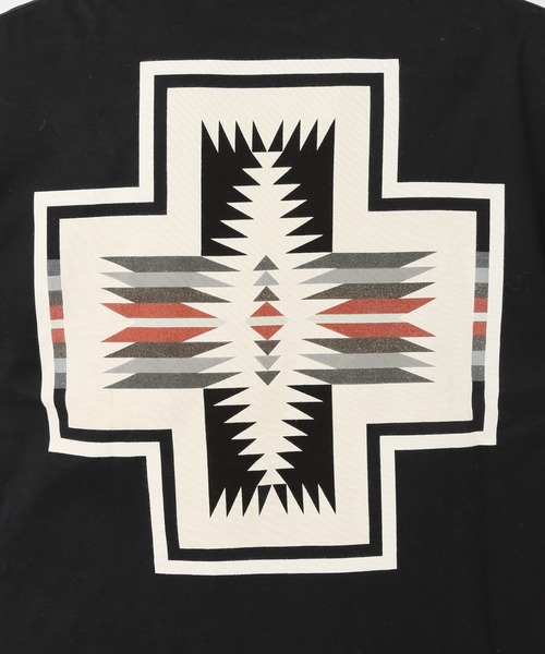 PENDLETON（ペンドルトン）の「【PENDLETON×JOURNAL STANDARD】別注 BACK PRINT カーディガン（カーディガン/ボレロ・メンズ・ブラック系その他/ホワイト/ブラック・LARGE/MEDIUM/X-LARGE）」の18枚目の写真