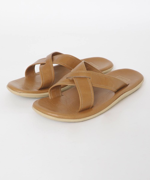 ISLAND SLIPPER（アイランドスリッパ）の「『別注』ISLAND SLIPPER×URBAN RESEARCH　ナロークロス スムースサンダル（サンダル・メンズ・ブラック/ブラウン・9/8/10）」の7枚目の写真