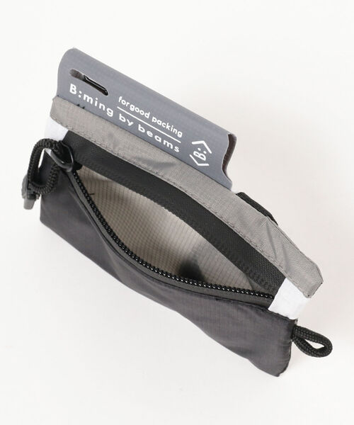 B:MING by BEAMS（ビーミングバイビームス）の「B:MING by BEAMS / PLASTIC MONEY（財布・メンズ・パープル/グレー・ONE SIZE）」の9枚目の写真