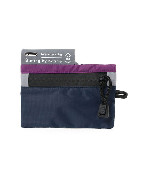 B:MING by BEAMS（ビーミングバイビームス）の「B:MING by BEAMS / PLASTIC MONEY（財布・メンズ・パープル/グレー・ONE SIZE）」の10枚目の写真