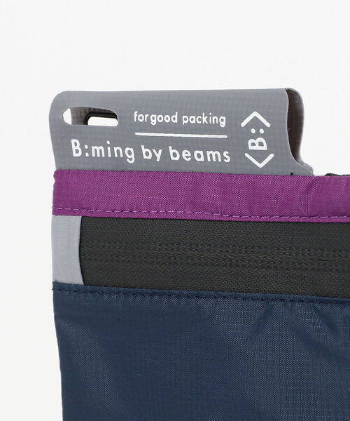 B:MING by BEAMS（ビーミングバイビームス）の「B:MING by BEAMS / PLASTIC MONEY（財布・メンズ・パープル/グレー・ONE SIZE）」の12枚目の写真