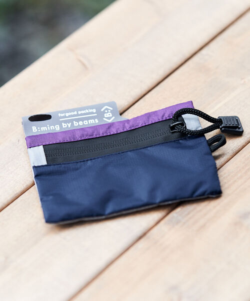 B:MING by BEAMS（ビーミングバイビームス）の「B:MING by BEAMS / PLASTIC MONEY（財布・メンズ・パープル/グレー・ONE SIZE）」の19枚目の写真