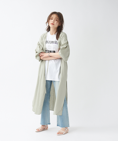 Web 一部店舗限定 Vif Vif Anna ルージュヴィフアンナ のファッション 綿麻ビエラワンピース ワンピース Rouge Rouge