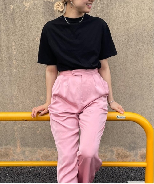 ENOF（イナフ）の「T SHIRT（Tシャツ/カットソー・レディース・ホワイト/ブラック/ベージュ・S/M）」の8枚目の写真