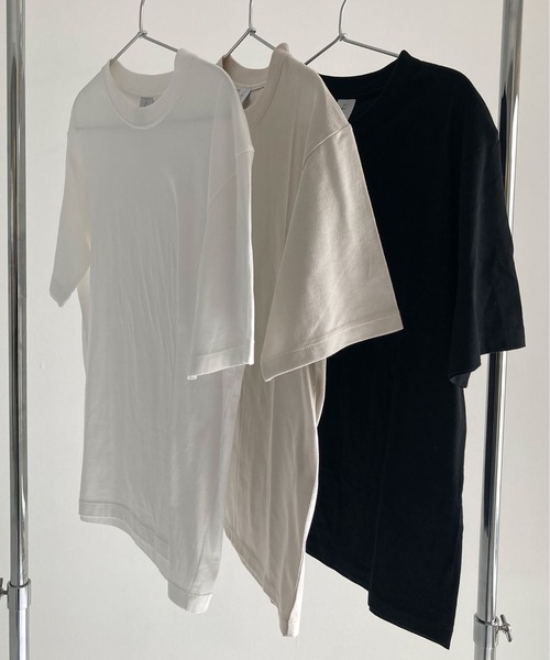 ENOF（イナフ）の「T SHIRT（Tシャツ/カットソー・レディース・ホワイト/ブラック/ベージュ・S/M）」の17枚目の写真