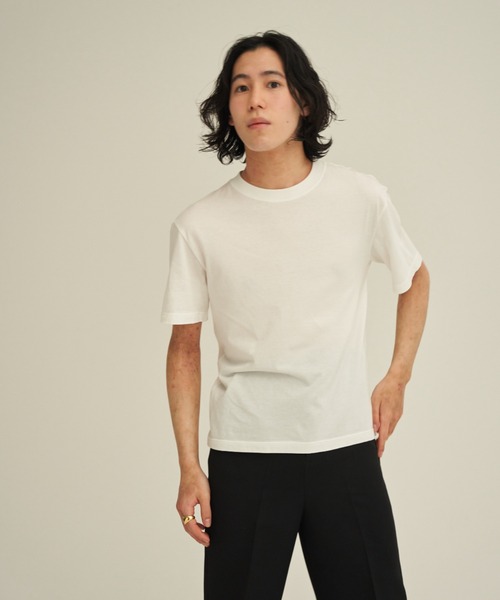 ENOF（イナフ）の「T SHIRT（Tシャツ/カットソー・レディース・ホワイト/ブラック/ベージュ・S/M）」の21枚目の写真