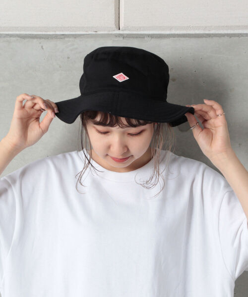 FREDY&GLOSTER（フレディアンドグロスター）の「【DANTON/ダントン】COTTON TWILL バケットハット #JD-7124COG（ハット・レディース・ネイビー/ブラック/カーキ/ベージュ/オフホワイト・FREE）」の3枚目の写真