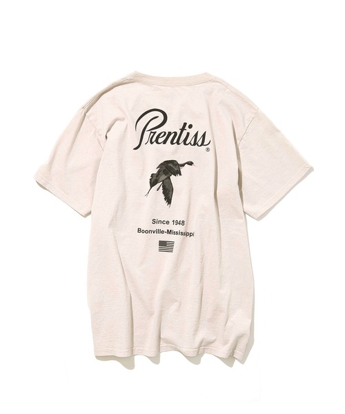 Prentiss（プレンティス）の「Prentiss × JACK & MARIE T-SHIRT (プレンティス ジャックアンドマリー Tシャツ)(3colors)(Prentiss01)（Tシャツ/カットソー・メンズ・ベージュ/ホワイト/ブラック・L/XL/M）」の9枚目の写真