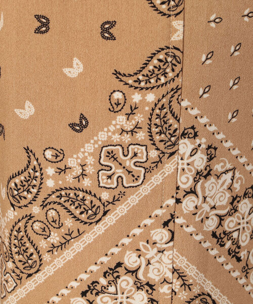 DROIT BELLO（ドロイトベロ）の「DROIT BELLO（ドロイトベロ）プリントイージーパンツ（その他パンツ・レディース・ブラック/ベージュ・FREE）」の13枚目の写真