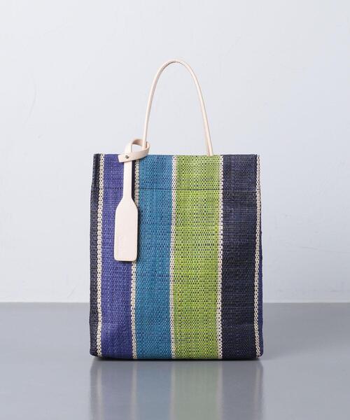 EleSac(エルサック)の「<ELESAC(エルサック)>PAPIRO トートバッグ(トートバッグ・レディース・ネイビー/オレンジ・FREE)」の3枚目の写真