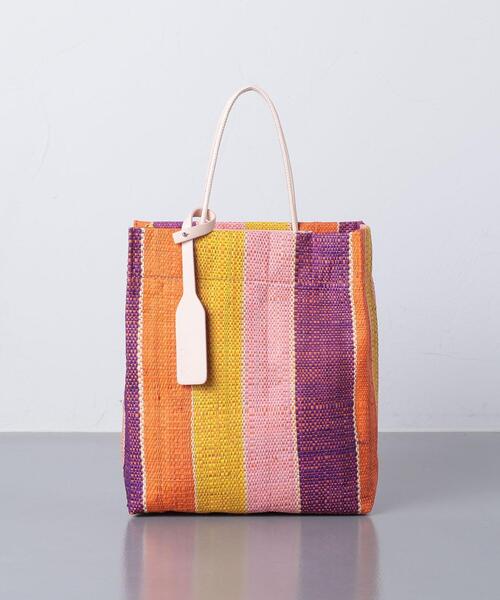 EleSac(エルサック)の「<ELESAC(エルサック)>PAPIRO トートバッグ(トートバッグ・レディース・ネイビー/オレンジ・FREE)」の13枚目の写真