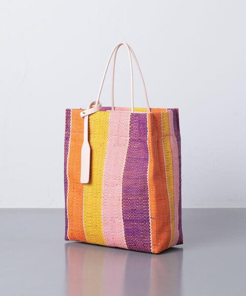 EleSac(エルサック)の「<ELESAC(エルサック)>PAPIRO トートバッグ(トートバッグ・レディース・ネイビー/オレンジ・FREE)」の14枚目の写真