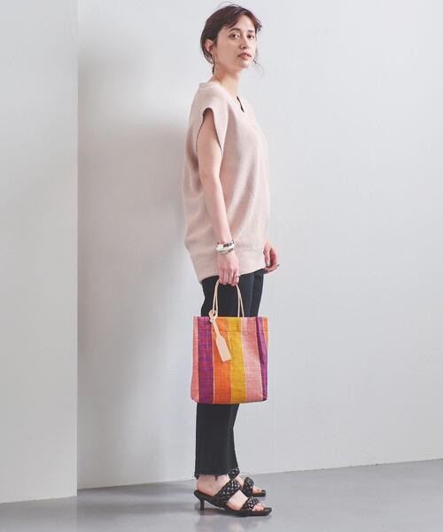 EleSac(エルサック)の「<ELESAC(エルサック)>PAPIRO トートバッグ(トートバッグ・レディース・ネイビー/オレンジ・FREE)」の18枚目の写真