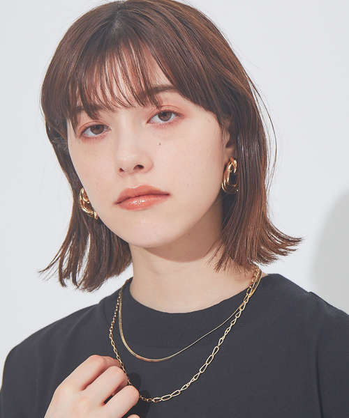 abahouse mavie（アバハウスマヴィ）の「【販売店舗限定】ゴールドチェーンネックレス（ネックレス・レディース・その他/ゴールド/その他1・フリー）」の3枚目の写真