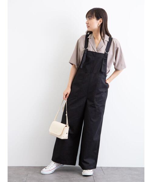 Green　Parks（グリーンパークス）の「開襟シャツ＊（シャツ/ブラウス・レディース・グリーン/モカ/チャコールグレー/ナチュラル・FREE）」の21枚目の写真