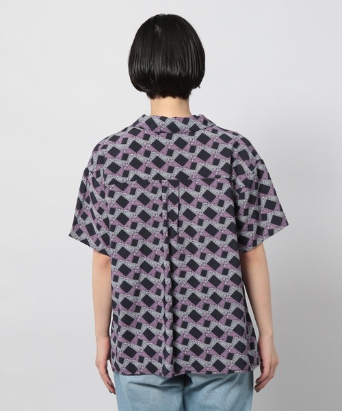 PAGEBOY（ページボーイ）の「モードジオメトリックシャツ（シャツ/ブラウス・レディース・ブルー系その他/ピンク系その他・FREE）」の11枚目の写真