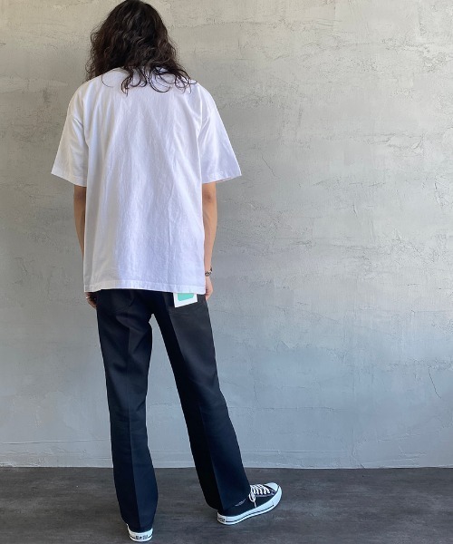 Champion（チャンピオン）の「[Champion/チャンピオン] YALE カレッジロゴプリントTシャツ（Tシャツ/カットソー・レディース・ホワイト/ネイビー・S/M/L）」の22枚目の写真