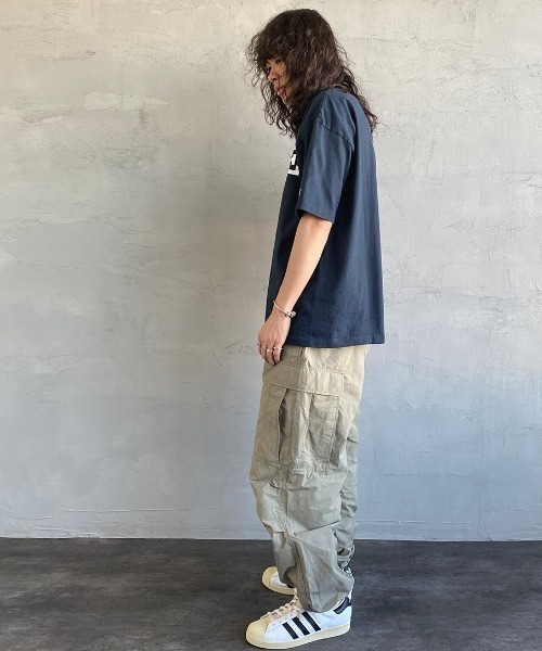 Champion（チャンピオン）の「[Champion/チャンピオン] YALE カレッジロゴプリントTシャツ（Tシャツ/カットソー・レディース・ホワイト/ネイビー・S/M/L）」の7枚目の写真