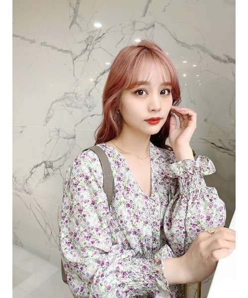 JUMELLE（ジュメロ）の「Vネックふわワンピース（ワンピース・レディース・パープル・FREE）」の12枚目の写真