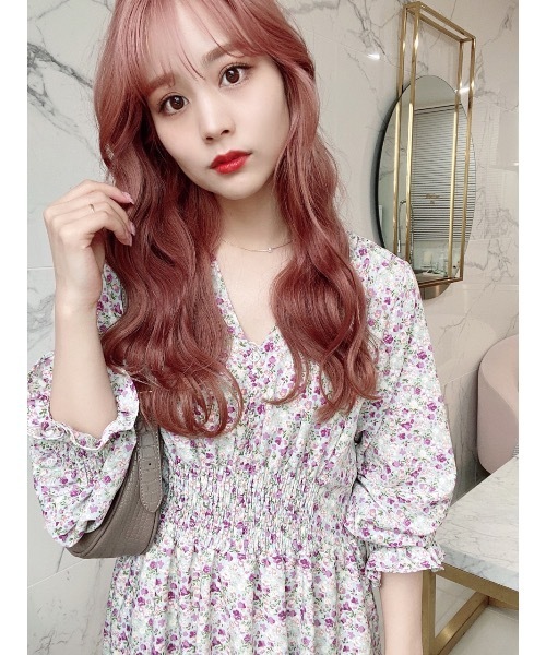 JUMELLE（ジュメロ）の「Vネックふわワンピース（ワンピース・レディース・パープル・FREE）」の6枚目の写真