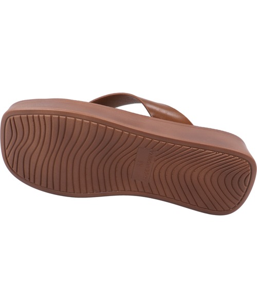 SPINNS（スピンズ）の「フェイクレザートング厚底サンダル（サンダル・レディース・ブラック/ブラウン/ゼブラ・S/M/L）」の7枚目の写真