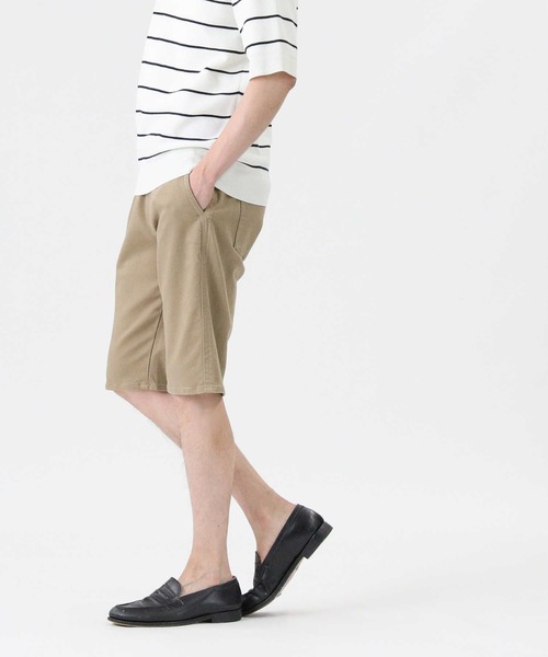 BACK NUMBER（バックナンバー）の「【BACK NUMBER】イージーカラーショーツ（その他パンツ・メンズ・ベージュ/ホワイト/ブラック・XL/L/M/S）」の21枚目の写真