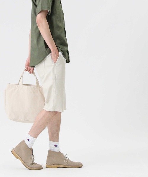 BACK NUMBER（バックナンバー）の「【BACK NUMBER】イージーカラーショーツ（その他パンツ・メンズ・ベージュ/ホワイト/ブラック・XL/L/M/S）」の12枚目の写真