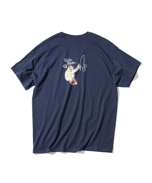 ROOPTOKYO(ループトウキョウ)の「POOR YETI FISHING TEE Tシャツ 半袖(Tシャツ/カットソー・メンズ・ホワイト/ブラック/サンドベージュ/ネイビー/インディゴブルー・S/M/L/XL)」の19枚目の写真