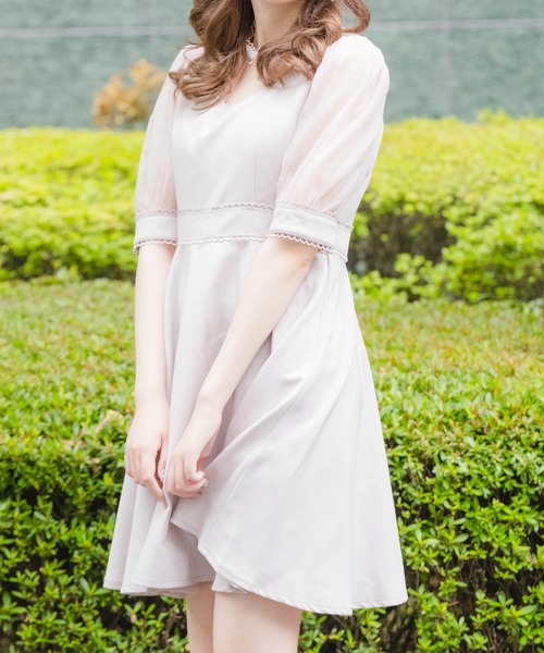 ROJITA(ロジータ)の「ハートバックルシアーワンピース(ワンピース・レディース・ピンク/ブラック・FREE)」の21枚目の写真