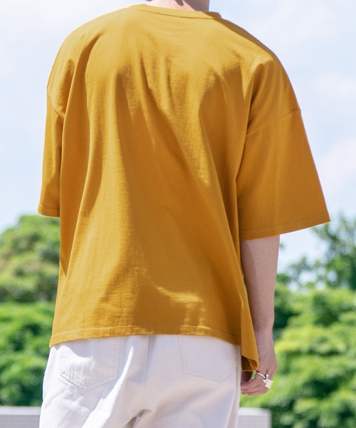 PairPair（ペアペア）の「アソートプリントTシャツ（ユニセックス）（Tシャツ/カットソー・レディース・オフホワイト/ダークパープル/マスタード/スミクロ/グレイッシュブルー/ホワイト系/ブラック系・FREE）」の21枚目の写真