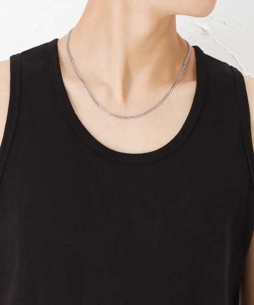 NAVY（ネイビー）の「NAVY ベーシックタンクトップ（タンクトップ・メンズ・ホワイト/ブラック/ベージュ/ネイビー/カーキ/チャコール・M/L/XL）」の13枚目の写真