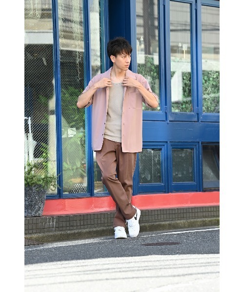 NAVY（ネイビー）の「NAVY ベーシックタンクトップ（タンクトップ・メンズ・ホワイト/ブラック/ベージュ/ネイビー/カーキ/チャコール・M/L/XL）」の7枚目の写真