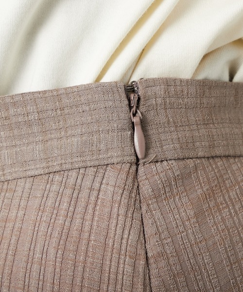 RIVE DROITE（リヴドロワ）の「大人の女性らしさを演出　テレコナロースカート（スカート・レディース・イエロー/ベージュ/ブラック・FREE）」の13枚目の写真